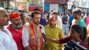 Sree Chhatrapati Shivaji Maharaj Team at Secunderabad Dharna to Protect Hindu Temples