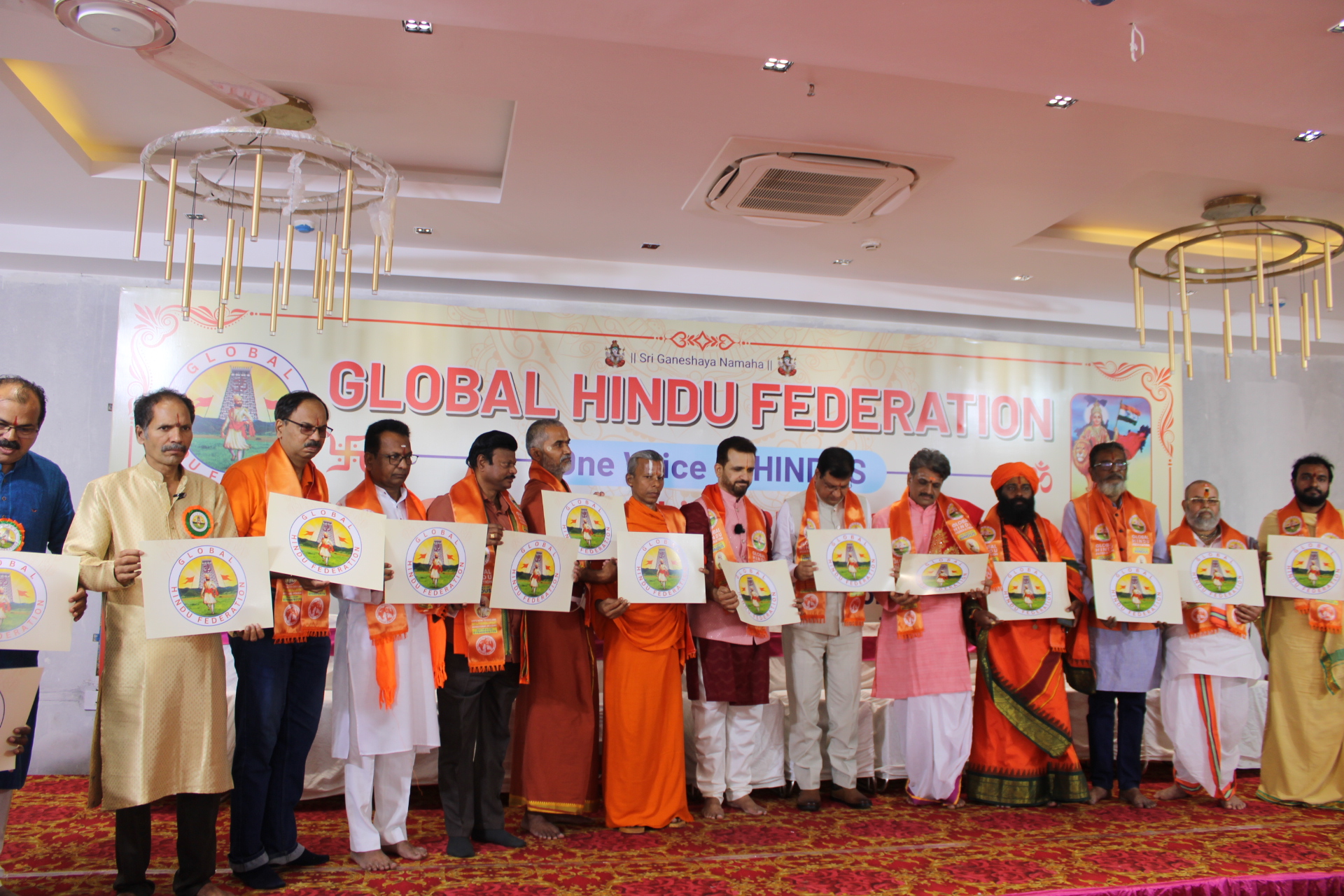 Launch of Global Hindu Federation Mobile Application