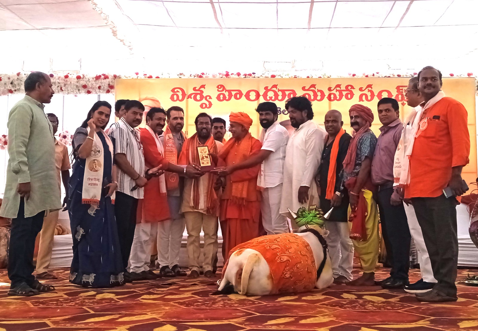Grand Success of Gau Maha Harathi – A Divine Celebration of Gau Bhakti in Hyderabad